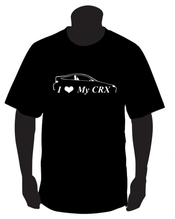 T-shirt para I Love My CRX