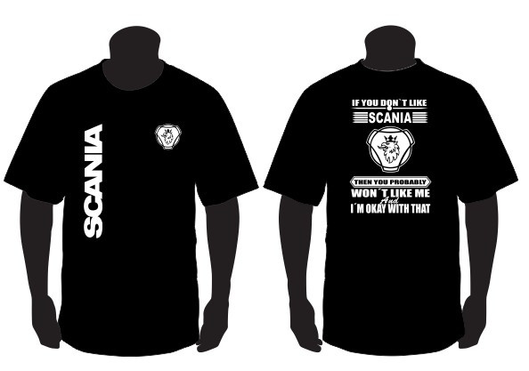 T-shirt para " If you don't like scania " Scania