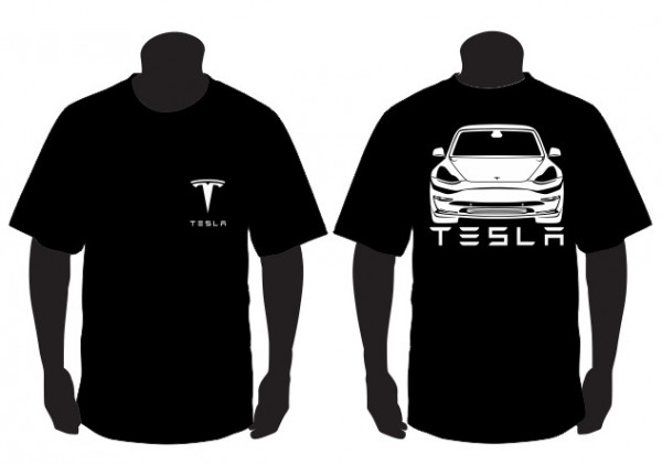 T-shirt para Tesla Model 3