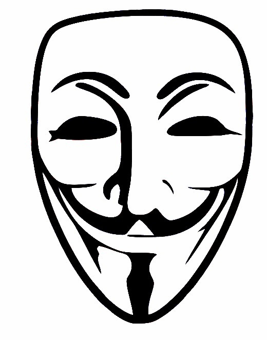 Autocolante - Anonymous