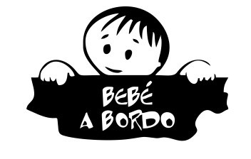 Autocolante - Bebé a Bordo 05