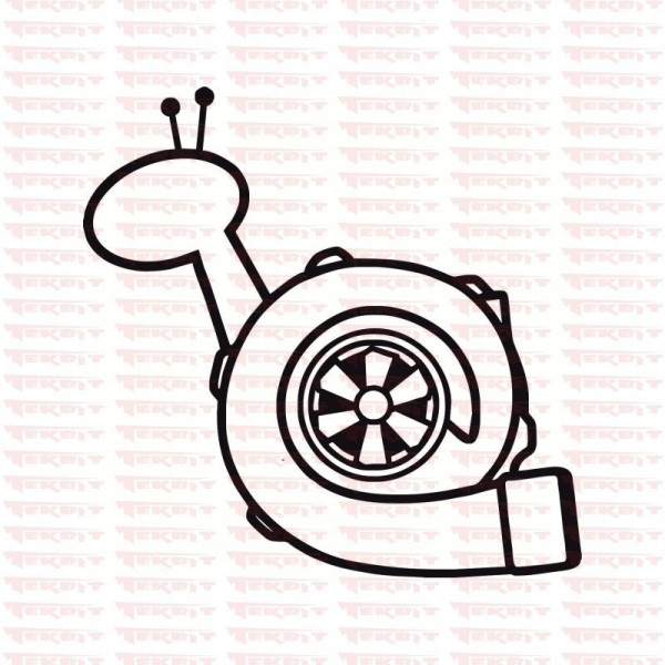 Autocolante - Caracol