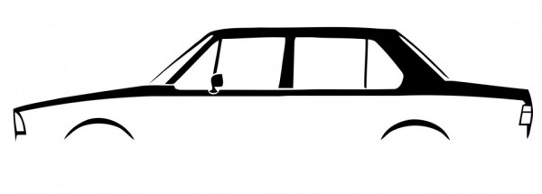 Autocolante com Volkswagen Jetta MK1