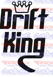 Autocolante - Drift king
