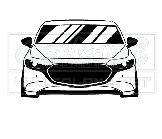 Autocolante - Mazda 3 2019