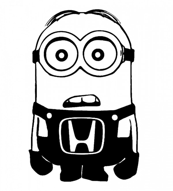 Autocolante - Minion para HONDA