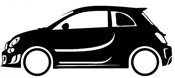 Autocolante para Fiat 500