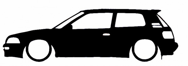 Autocolante para Toyota corolla E90