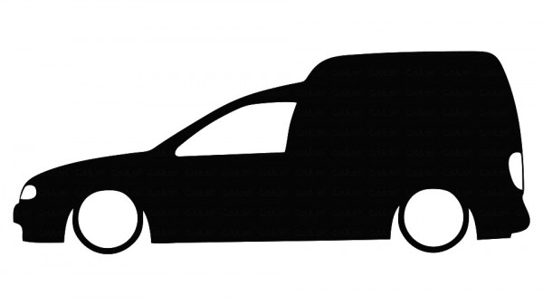 Autocolante para VW Caddy 2