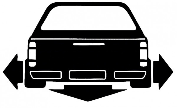 Autocolante para VW Caddy MK1