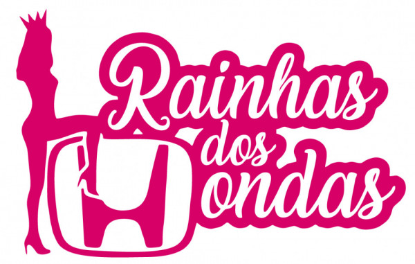 Autocolante Rainhas dos Hondas