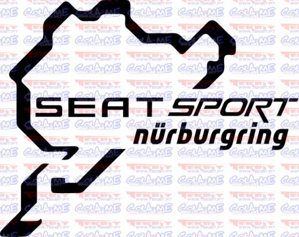 Autocolante - Seat Sport Nurburgring