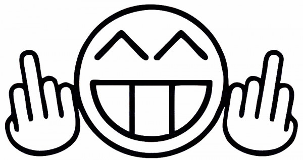 Autocolante - Smile Dedos