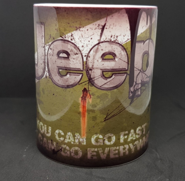 Caneca com Jeep