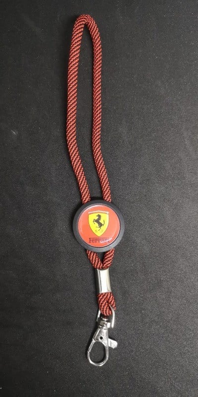 Fita Porta Chaves (lanyard) Ajustável para Ferrari