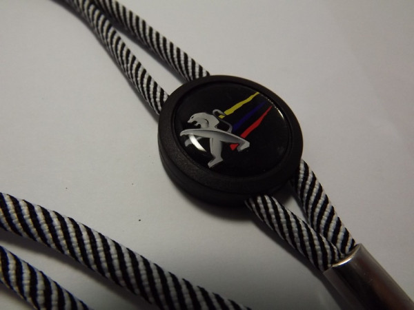 Fita Porta Chaves (lanyard) de Pescoço Ajustável para Peugeot