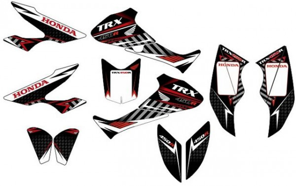 Kit Autocolantes Para HONDA TRX 450R 05-08