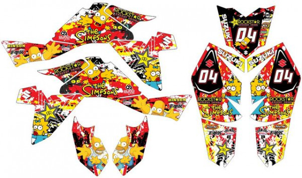 Kit Autocolantes Para  Suzuki LTZ K9 400 07-16