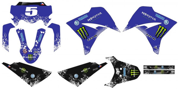 Kit Autocolantes Para Yamaha XT 125