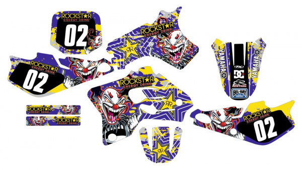Kit Autocolantes Para Yamaha YZ 80 93-01