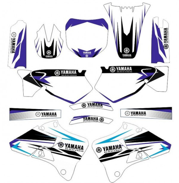 Kit Autocolantes Para YAMAHA YZ / WR 125 / 250 96-01