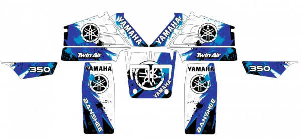 Kit de Autocolantes Para Yamaha Banshee 350