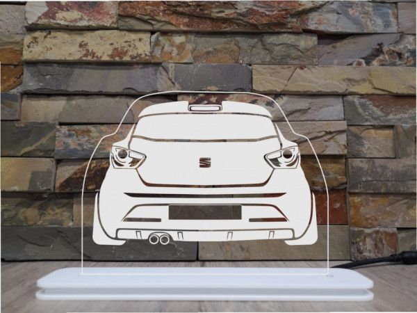Moldura / Candeeiro com luz de presença - Seat Ibiza 6J