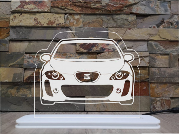 Moldura / Candeeiro com luz de presença - Seat Leon 1P