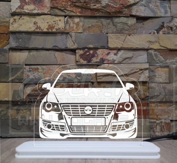 Moldura / Candeeiro com luz de presença - VWPassat 3C