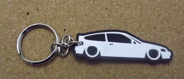 Porta Chaves com silhueta de Honda CRX