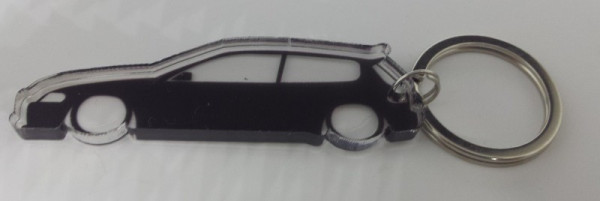 Porta Chaves de Acrílico com silhueta de Honda Civic EG