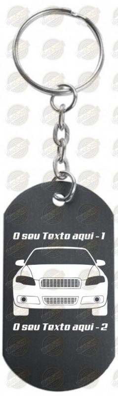 Porta Chaves em alumínio - Aud. A4 B7 Sedan