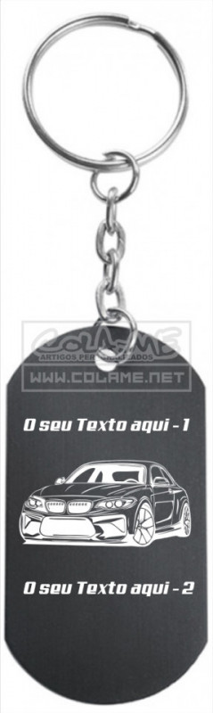 Porta Chaves em alumínio - BM M2