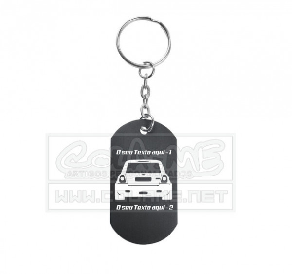 Porta Chaves em alumínio - Mini Cooper