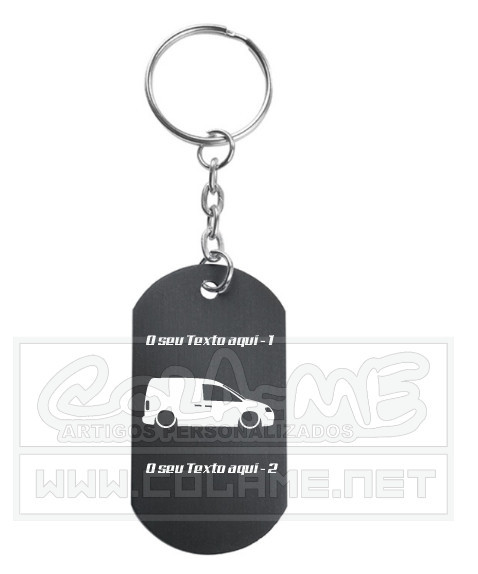 Porta Chaves em alumínio - VW Caddy