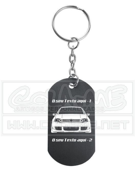 Porta Chaves em alumínio - VW Golf MK4