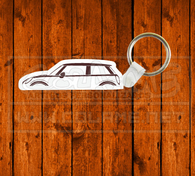 Porta chaves em MDF - Mini Cooper S F56