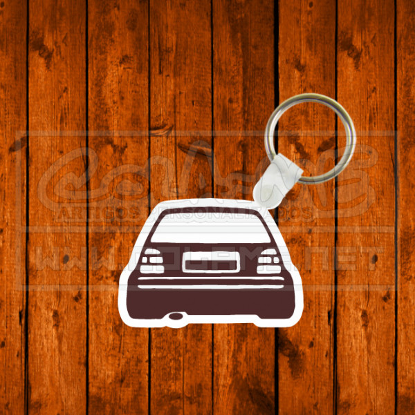 Porta chaves em MDF - VW Golf Mk3