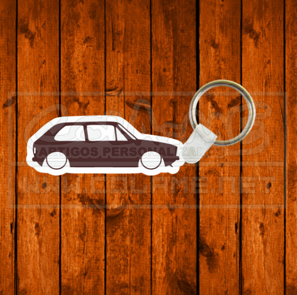 Porta chaves em MDF - VW Mk1