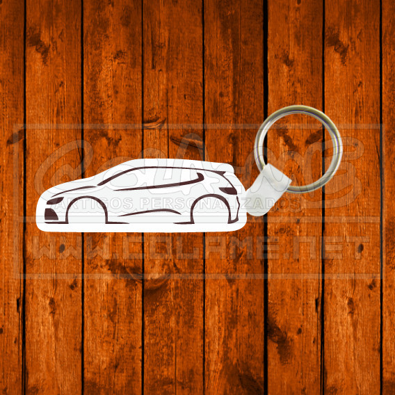 Porta chaves em MDF - VW Scirocco 2