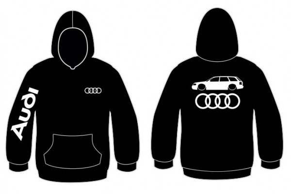 Sweatshirt com capuz para Audi A4 B6 Avant