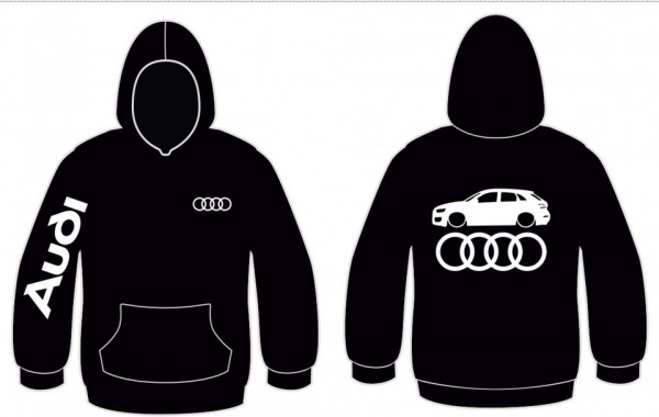 Sweatshirt com capuz para Audi Q3