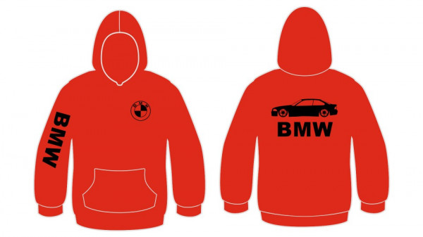 Sweatshirt com capuz para BMW E36 Coupe