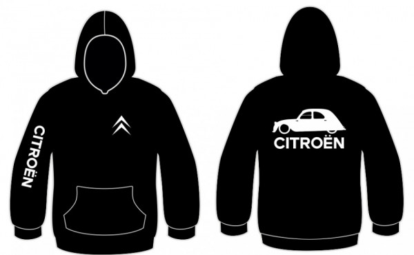 Sweatshirt com capuz para Citroen 2CV
