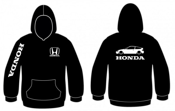 Sweatshirt com capuz para Honda Civic CRX