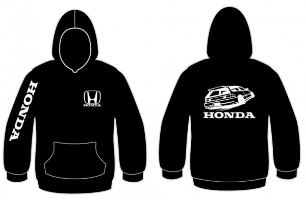 Sweatshirt com capuz para Honda Civic EF