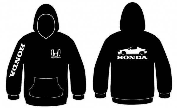 Sweatshirt com capuz para Honda Del Sol