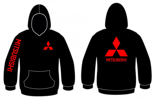 Sweatshirt com capuz para Mitsubishi