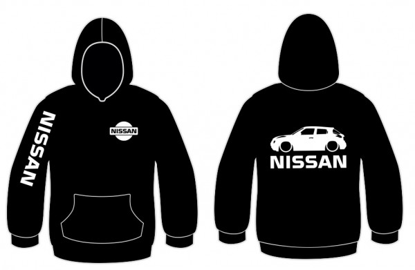 Sweatshirt com capuz para Nissan Juke Lateral