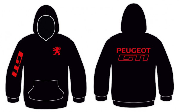 Sweatshirt com capuz para Peugeot GTI